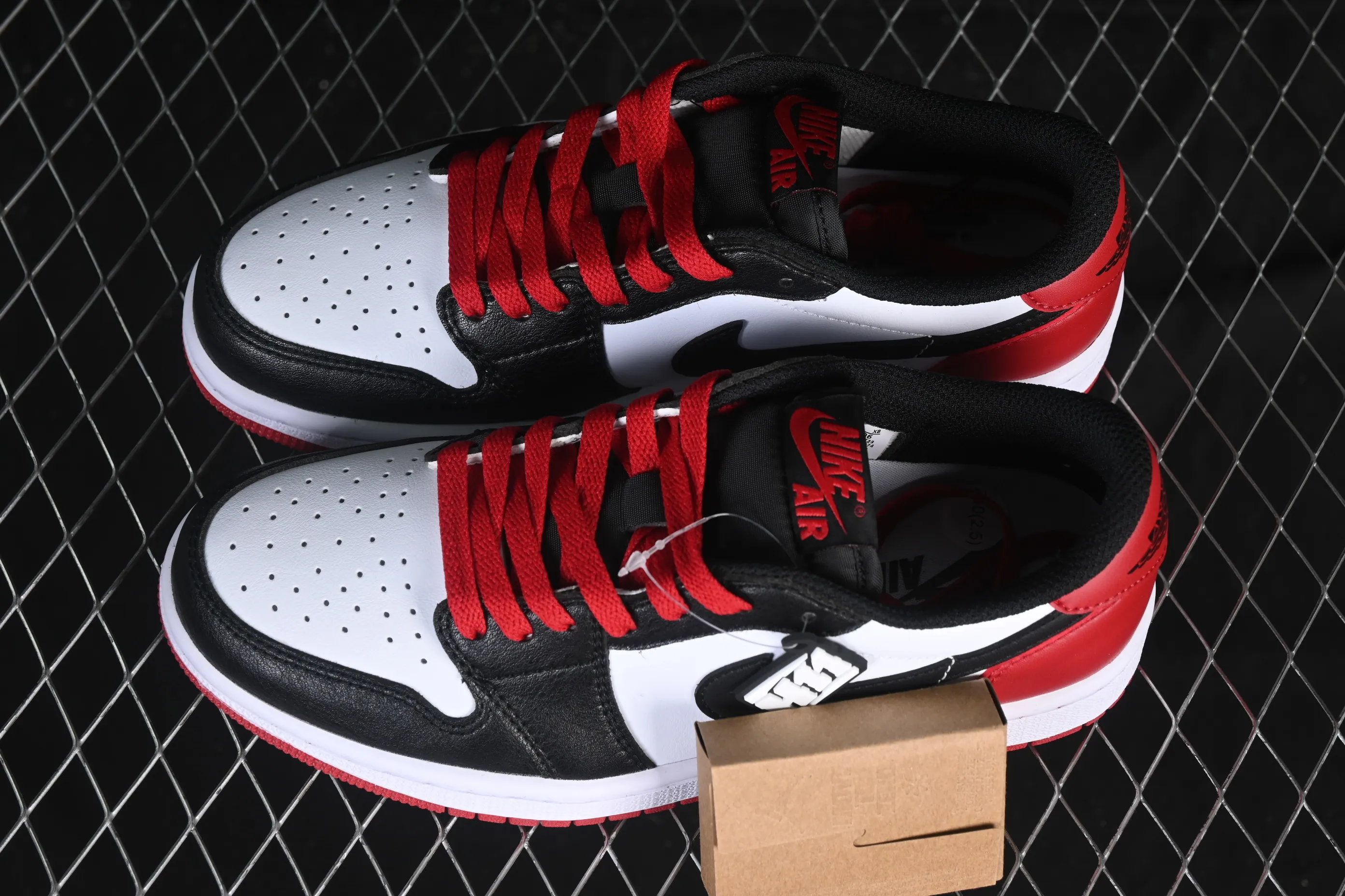 All categories Air Jordan Jordan series basketball shoes Air Jordan 1 Low Air Jordan 1 Low OG "Black Toe" AJ1 Joe 1 black toe low-top cultural casual sneakers CZ0790-106